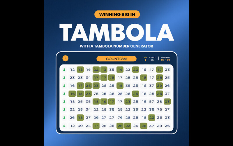 Tambola Number Generator featured